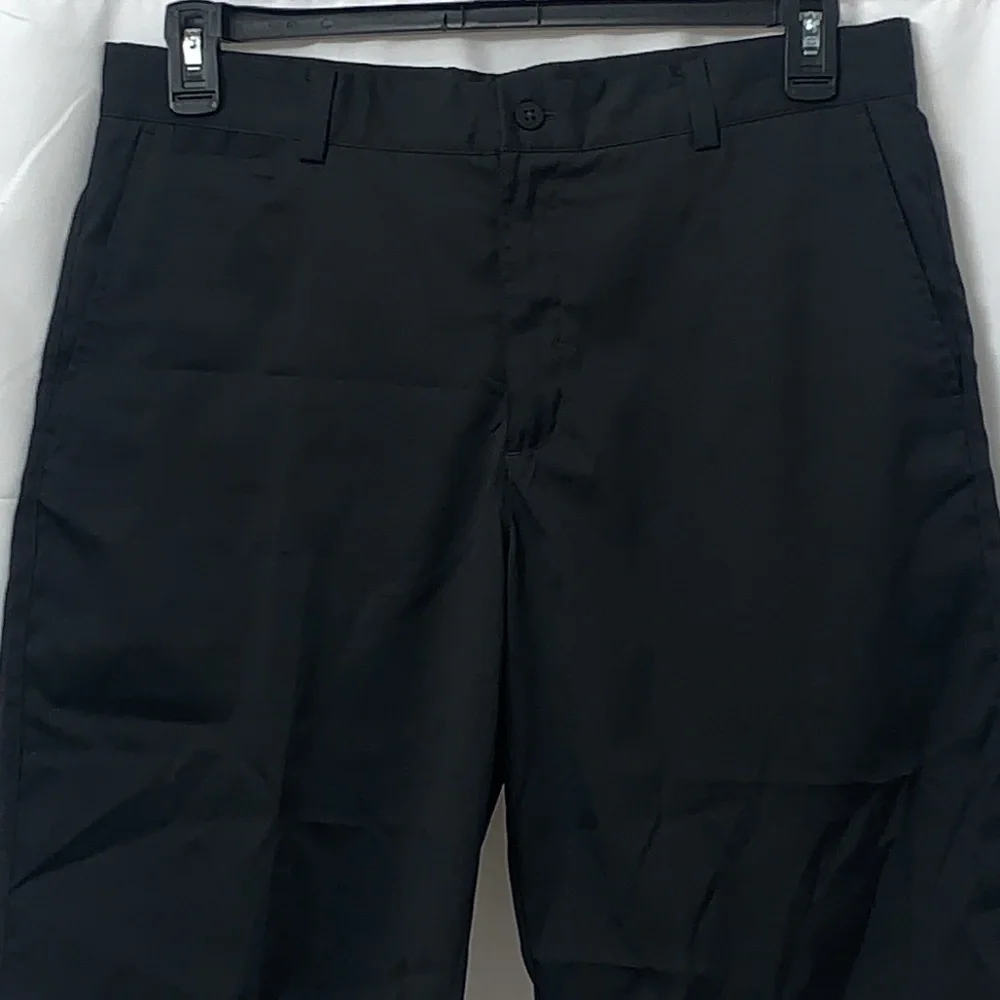 Nike Golf Tour Performance Dri-Fit Black‎ Shorts Mens 32 Flat Front Athletic